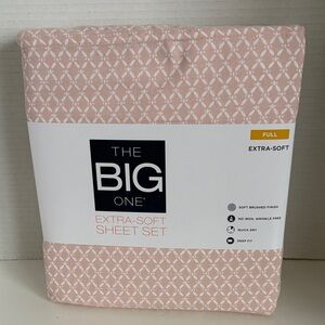 The Big One Extra-Soft Sheet Set in Light Pink